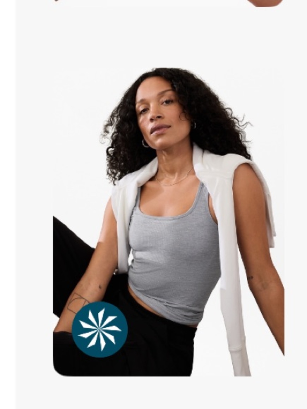 Athleta Renew Seamless Square Neck Tank